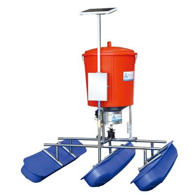 China Farms Recognizing Automatic Pond Shrimp Fish Pond Feeder Automatic Solar Feeder Machine for sale