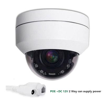 China APP Control 4K 8MP Face Detection Night Vision P2P POE IP Dome Full Color Two Way Audio Network Camera Surveillance Camera AI for sale