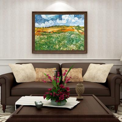 China Classic Famous Landscape Art Oil Paintings Reproduction Canvas Print Frame Decorative Living Room Wall Art for sale