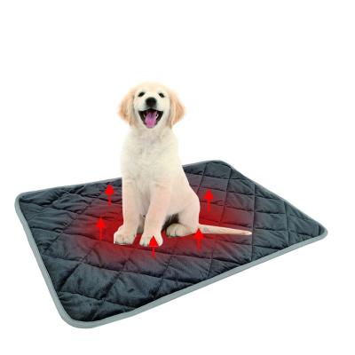 China Hot Selling Warmer Warmer Pet Warmer Mat Thermal Brown Individual Winter Mat Pet Heated Warm Protection For Dog Cats for sale