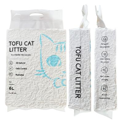 China Tofu Cat Litter 1.5mm China Supply Sustainable Soy ECO Cat Tofu Sand For Clean Cats for sale