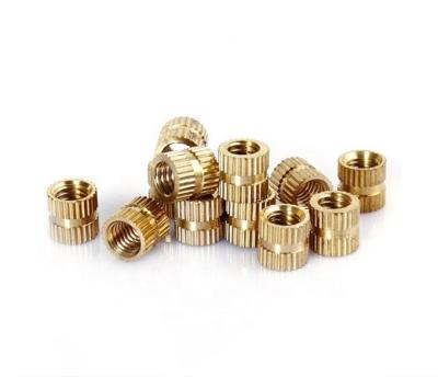 China Cheap Reusable Heavy Industry Custom Brass Insert Nuts For Injection Molding for sale