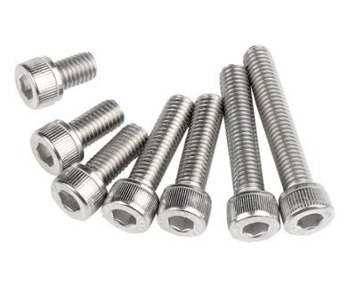 China Stainless Steel Hex Socket Head Cap Screw Flat Socket Screws With Knurled for sale