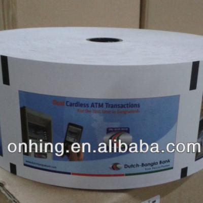 China popular and high quality cash register / ATM thermal priting paper roll 80mmx8inch for sale