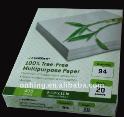 China Tubular free wooden paper free wooden paper (bamboo pulp or sugar cane pulp) free copy paper (bamboo, sugar cane pulp) for sale