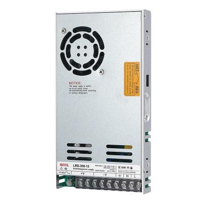 China DC Power Supply 350W 12V LRS-350-12 Single Output Changeover Power Supply 215*115*30mm for sale