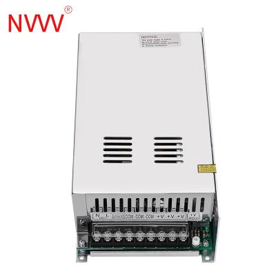 China LED NVVV 24v 33.3A 800w AC SMPS S-800-24 to DC Power Supply 110V/220V 800W DC Switching Power Supply For LED Light for sale