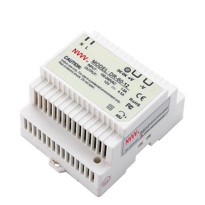 China cctv camera 60W din rail power supply unit 12v 5A din rail power supply smps 60W 220v ac dc 12v industrial for sale