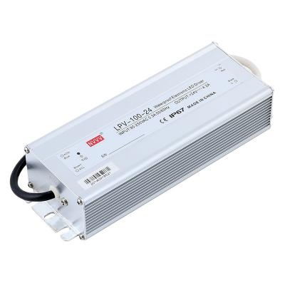 中国 Rainproof LED Display LPV-100W-24V 100w 24v Switching Power Supply Switch DC LED Driver Power Supply 販売のため