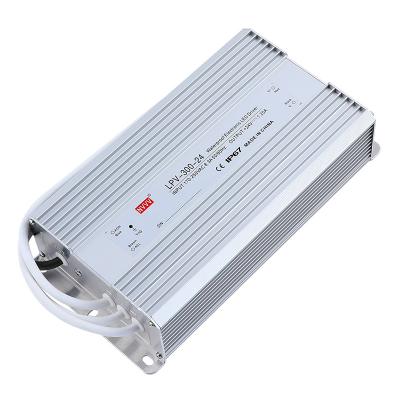 中国 LED Display Led Power Supply 24v 300w Rainproof Switching Led Driver Power Supply LPV-300W-24V 販売のため