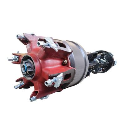 China Heavy Weight Bearing Torque Axle 16T Custom Trailer Part Spoke Axle Spider Axle For Semi-Trailer for sale