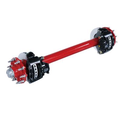 China Heavy weight bearing factory direct sales axle disc brake trailer axle multi-function strong axle for sale