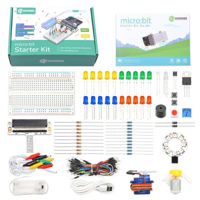 China Electrical Circuit ELECFREAKS Micro:bit DIY Programming Accessories 20+ Electrical Circuit Learning Microbit Starter Kit for sale