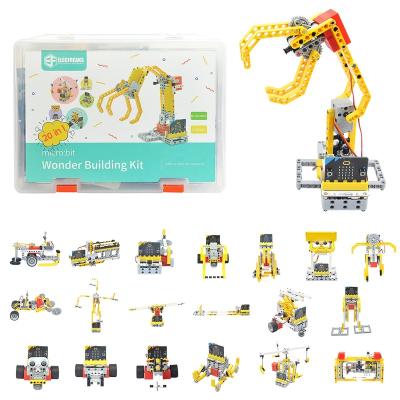 China STEM Kit ELECFREAKS Micro:Bit 20 in 1,400+ Blocks STEM Programmable Educational Microbit Brick Building Kit for sale