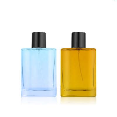 China 100ml Cosmetic White Material Fine Spray Bottle Bayonet Glass Perfume Bottle Fine Mist Spray Bottle for sale