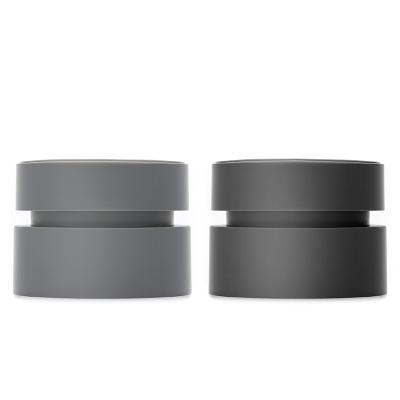 China 80g CreamPP Cosmetic Plastic Box /Hair Wax/Black Wide Mouth/Face Cream/Cosmetics/Packaging Boxes for sale