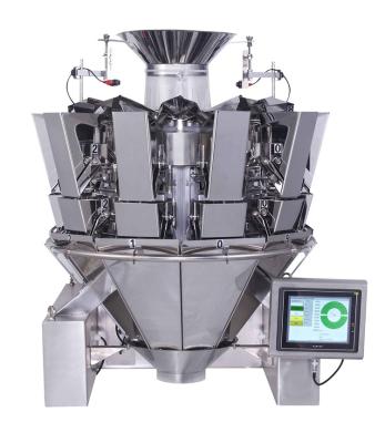 China CE IP65 1.5L Dry Goods Industry Dry Goods CE IP65 1.5L Buckets China 304SUS Multihead Combination Weigher for sale