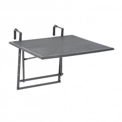 China Modern Steel Mesh Chair Outdoor Dining Table And Modern Steel Furniture Garden Patio Picnic Balcony Square Table for sale