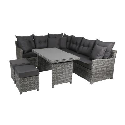 China Modern Modern Wicker Garden Sets Outdoor Furniture, Outdoor Rattan Sofa Set Furniture For Garden for sale