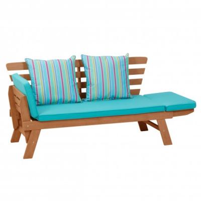 China Luxury Patio Sofa Set High Quality Modern Garden Sofa Outdoor Wooden Furniture Sale for sale