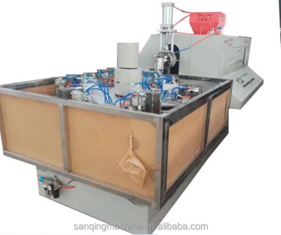 China Medicine HDPE Plastic Bottle 6 Molds Extrusion Blow Molding Machine for sale