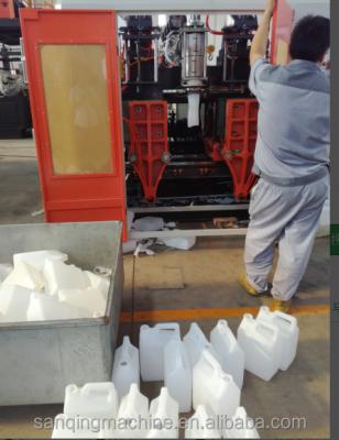 China medicine extrusion blow molding machine for 5 L plastic jerrycan bottle for sale