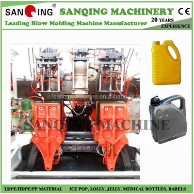 China Automatic Bottle Jerry Cans Blow Molding Machine with MOOG Parison Controller for sale