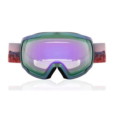 China Orange Bright Ski / Ski Climbing Tpu Sight Ski Mountaineering Glasses Can Be Customized In Other Colors Glasses Cross Country Ski Goggles for sale