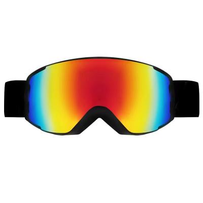 China 2022 Ski/Eyewear Anti-fog UV Climbing Ski Goggles For Outdoor Sports LOGO Fashion Cool Magnetic Polarized Custom Snowboard Lens for sale