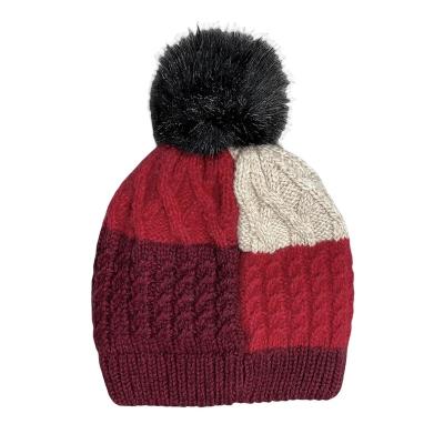 China Factory Wholesale Casual Fashion Winter Solid Color Hat Custom Acrylic Knitting Skullcap for sale