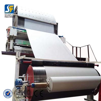 China Field Used Paper Making Toilet Paper Machine For Sale Machine / Toilet Paper Making In Nigeria for sale