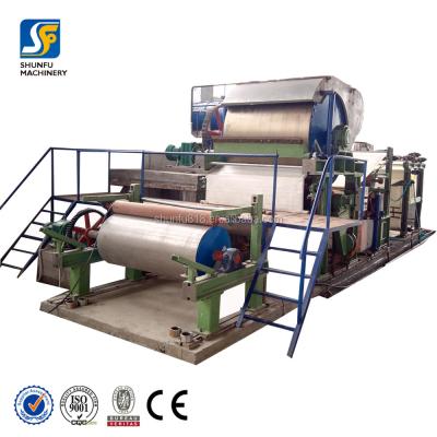 China Paper Making Field Machine For Making Toilet Paper Napkin Facial Tissue WC Hand Paper Machinery for sale