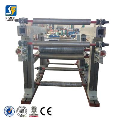 China Kraft Paper Bag Industry Gray Cardboard Pasting Machine , Cardboard Making Machine With Cutting Paper Machine for sale