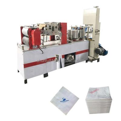 China Factory PLC Control Logo Printing Toilet Paper Tissue Paper Processing Machinery Napkin for sale