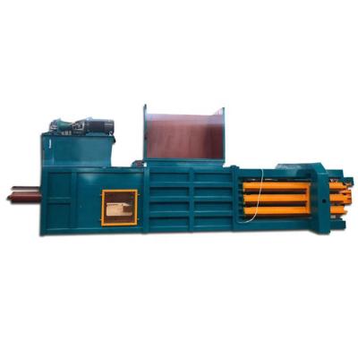 China Hydraulic Food Compressor Baler Scooping Machine Cardboard Horizontal Waste Paper Baler Machine for sale