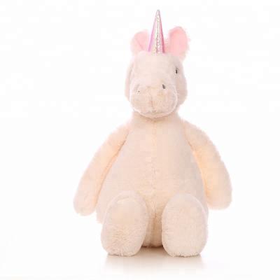 China Custom Stuffed Unicorn Toy Embroidery Plush Stuffed Unicorn Toy Plush Unicorn Stuffed Toy For Gifts for sale