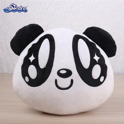 China Panda Plush Pillow Custom Made Soft Comfortable Soft Creative Gift Wholesale Plush Home Goods for sale