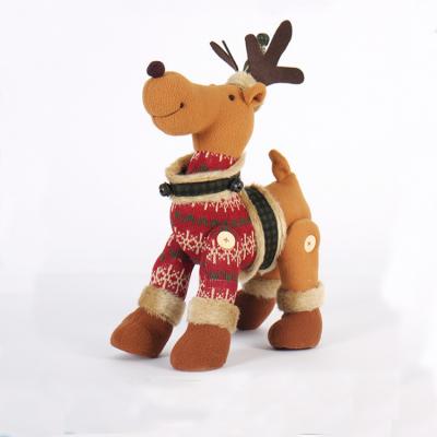 China Plush Stuffed Plush Christmas Reindeer Toy Festival Toy Festival Toy For Promotion for sale