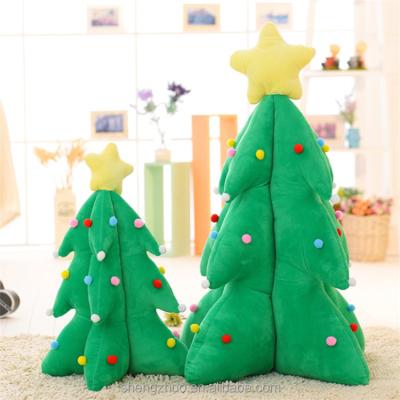 China Toy Custom Plush Battery Operated Christmas Tree For Holiday Plush Stuff Christmas Toy for sale