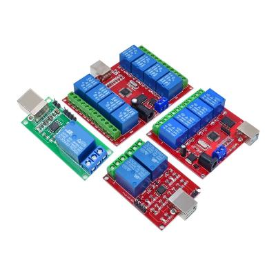 China Fast speed and good stability without control/intelligent computer control switch/PC control module/relay USB control switch 1/2/4/8-way for sale