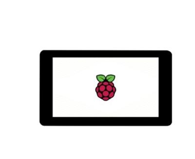 China Raspberry Pi 7 Inch Capacitive Touch Screen LCD Display 800*480 Pixels DSI Telecom Support Raspbian Ubuntu/Kali/WIN10 IoT Retropie for sale