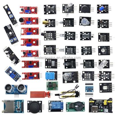 China For diy 45 in 1 sensor modules starter kit better than 37in1 sensor kit 37 in 1 sensor Kit For MEGA2560 45 in 1 for sale