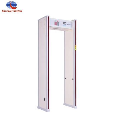 China Factory Direct Selling Price 6 12 18 Detect Area High Sensitivity Walk Through Metal Detector Door For Human Body Concealed Weapons AT-IIIC for sale