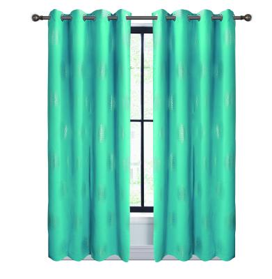 China Europe blackout 100% polyester fabric bed room curtain fabric home and hotel blackout curtains cortines canvas for sale