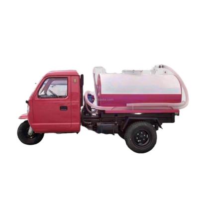 China Diesel Small Sewage Waste Treatment Fecal Suction Truck Tricycle Sewage Suction Truck Fecal Suction Truck for sale