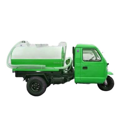 China Diesel fecal and sewage truck fecal truck suction sewage suction truck fecal truck suction tricycle suction for sale