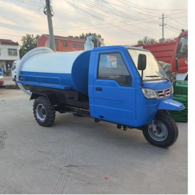 China Small Suction Sewage Truck Fecal and Sewage Suction Diesel Truck Fecal Suction Tricycle Sewage Suction Truck for sale