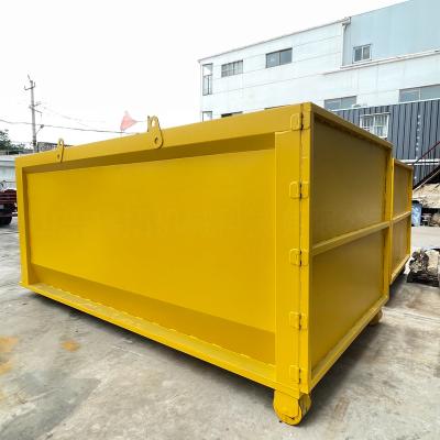 China High Work Efficiency Factory Direct Sale Hook Container Recycling Stackable Hook Lift Box Drop Dump for sale