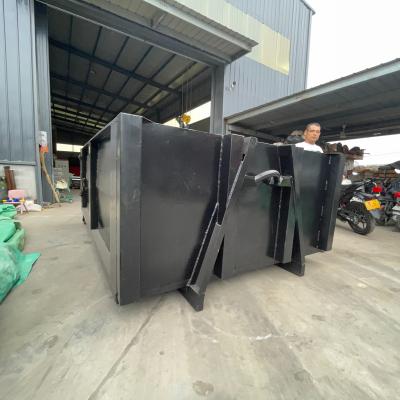 China High Work Efficiency Hook Arm Garbage Truck Roll Down Lifting Garbage Truck Roll Containers Off Dump for sale