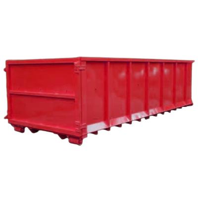 China Garbage Sorting Recycling Classification Wholesale Drops Hook Lift Custom Container Landfill Waste Lift Container Stackable Trash Bin For Garbage Recycling for sale